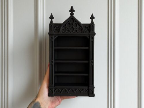 Gothic Cathedral Shelf Mini Display for Dark Decor