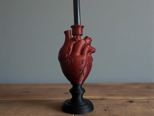 Anatomical Heart Candle Holder Gothic Holder