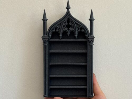 Gothic Cathedral Shelf Display for Dark Decor Goth
