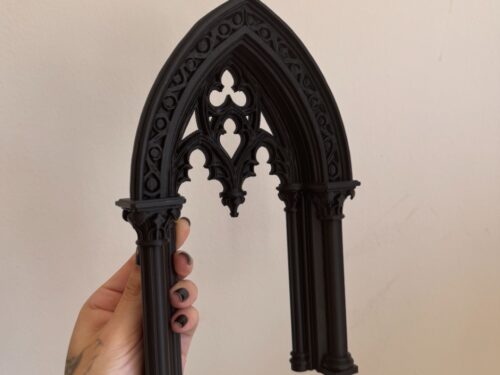 Gothic Arch Wall Decor Goth Frame Wall Plaque Goth