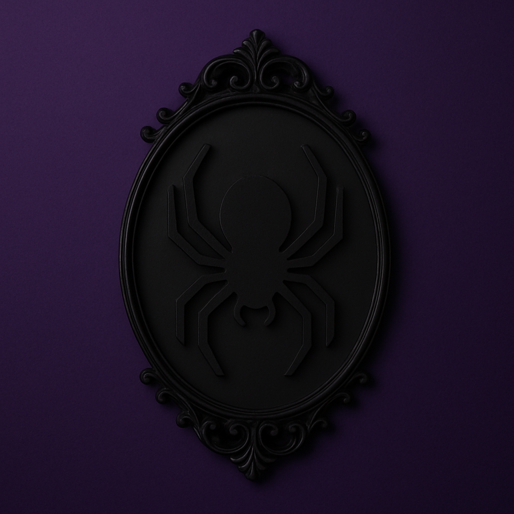 Halloween Spider Wall Plaque - Image 2