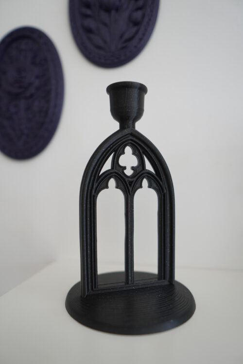 Gothic Cathedral Arch Candle Holder for Taper Candles
